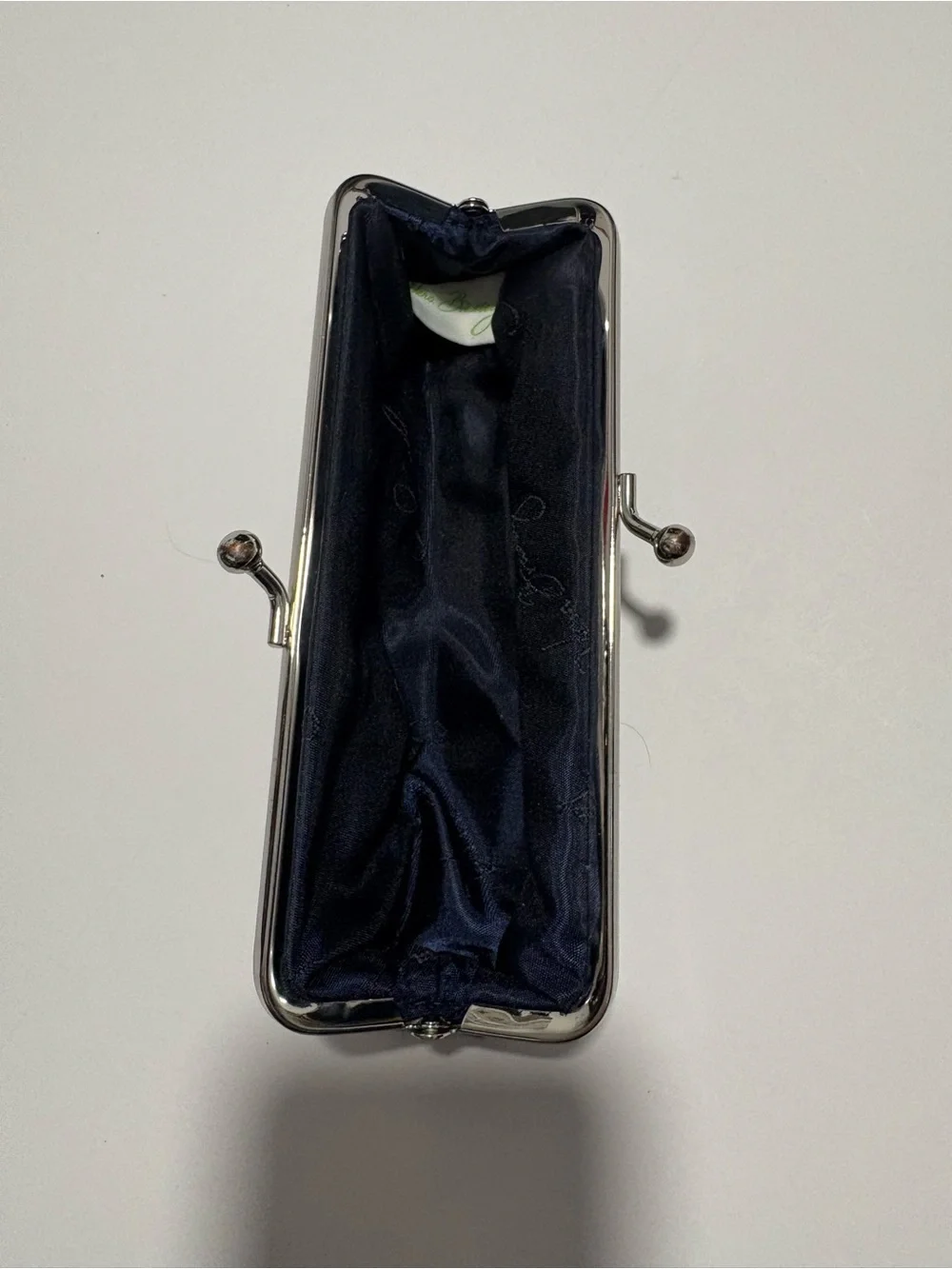 Vera Bradley Green Blue Floral Clasp Women’s Eyeglass or Accessory Case